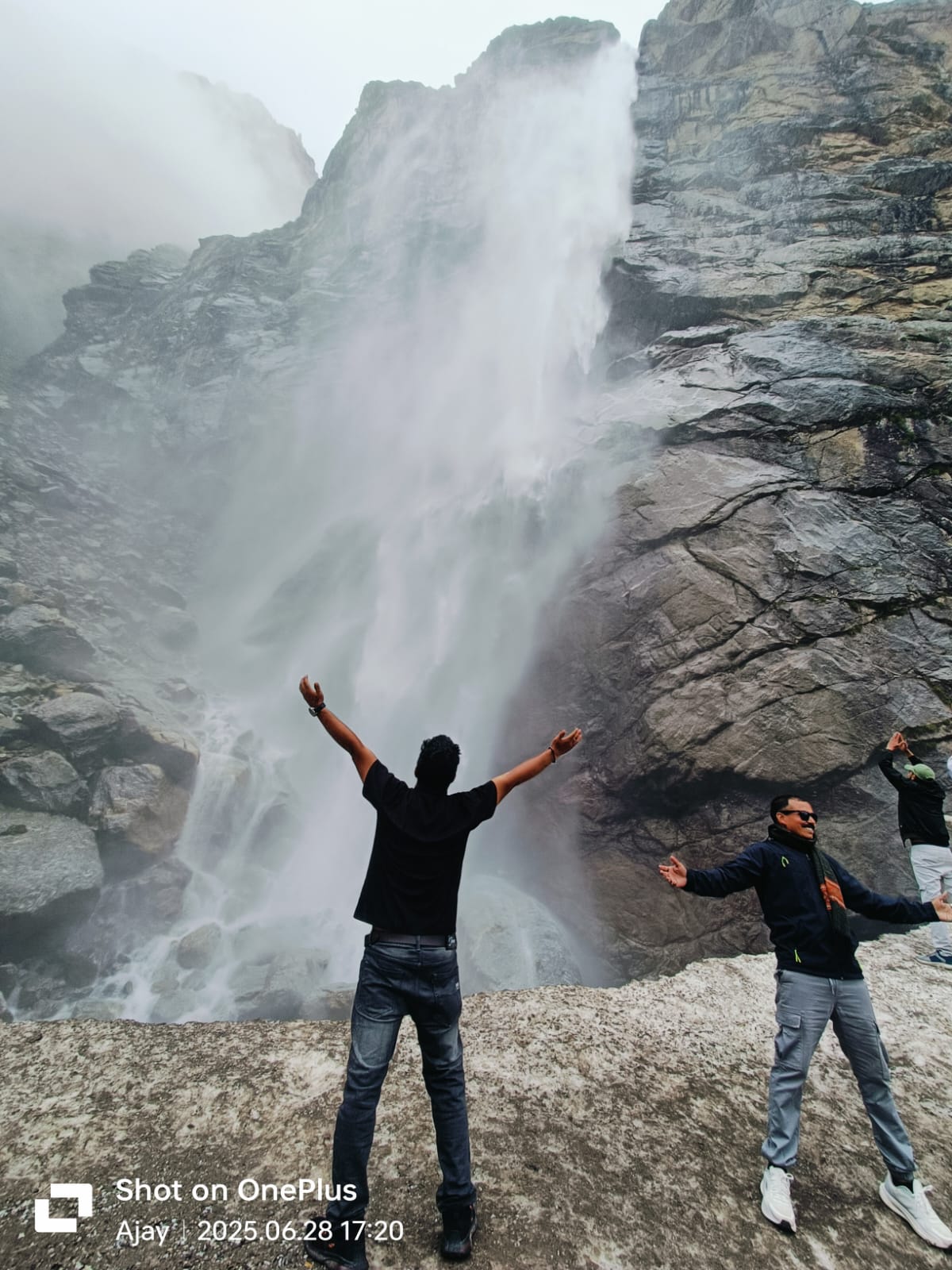 Alaknanda River flowing near Badrinath Temple