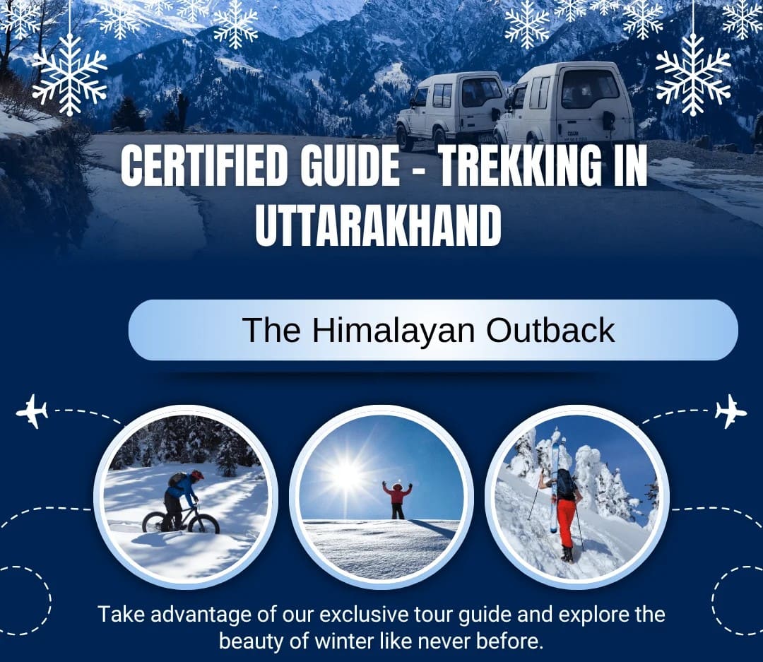 Certified trekking guide in the Himalayas