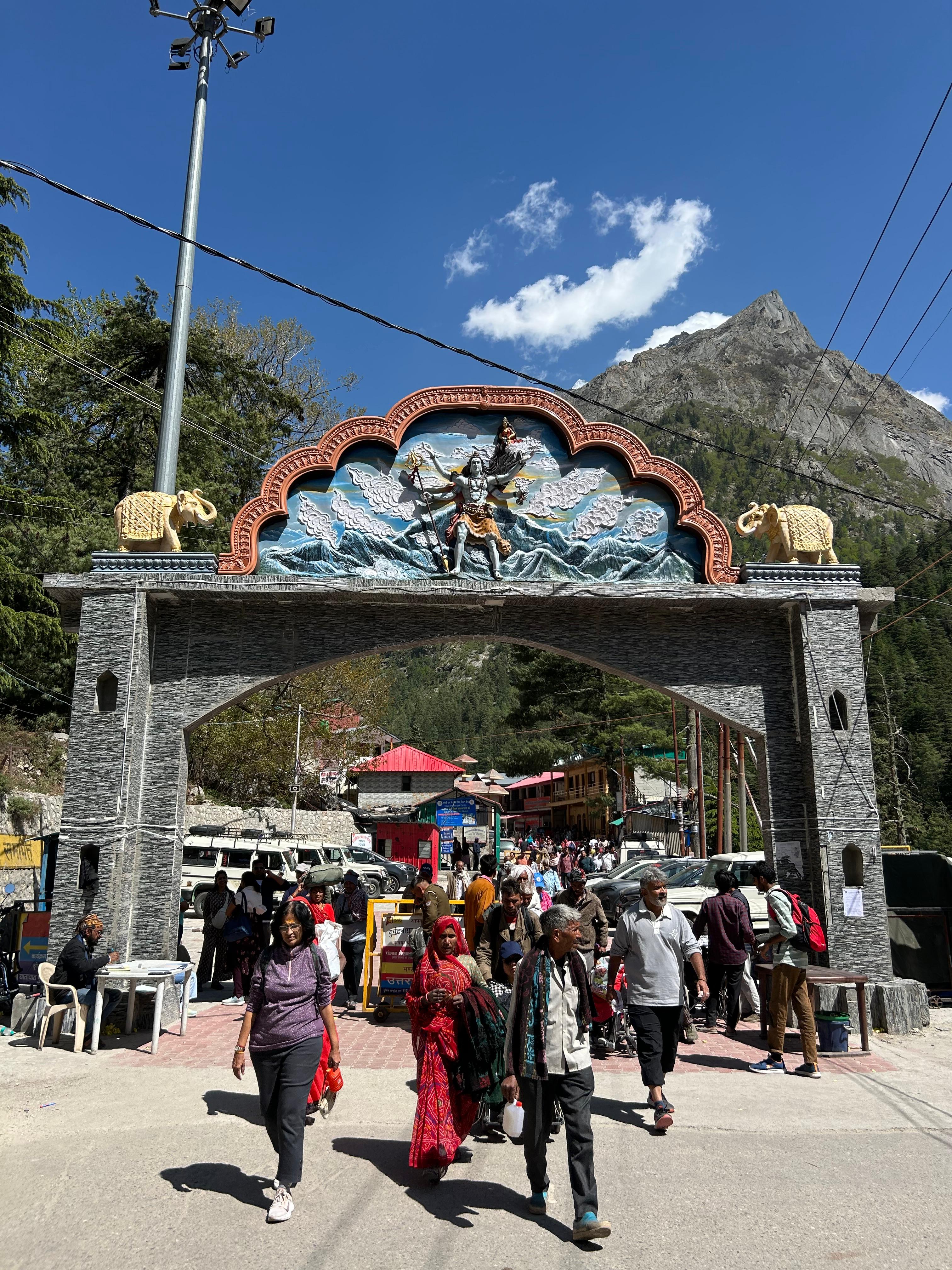 Gangotri Dham Temple in Uttarakhand Himalayas