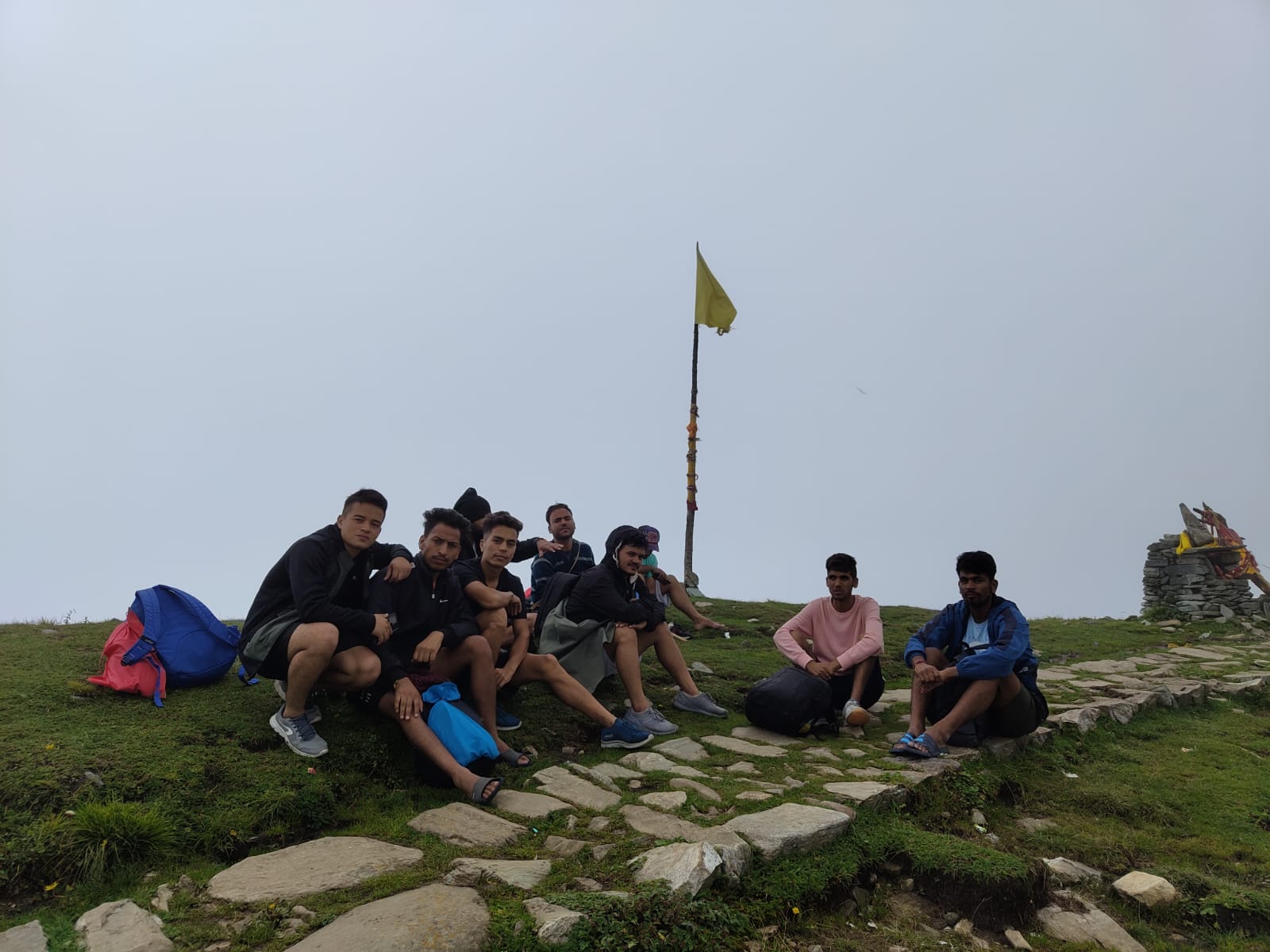 Panar Bugyal meadow on Rudranath trek route