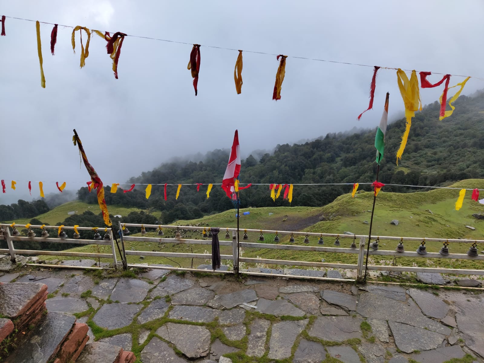 Panar Bugyal meadow on Rudranath trek route